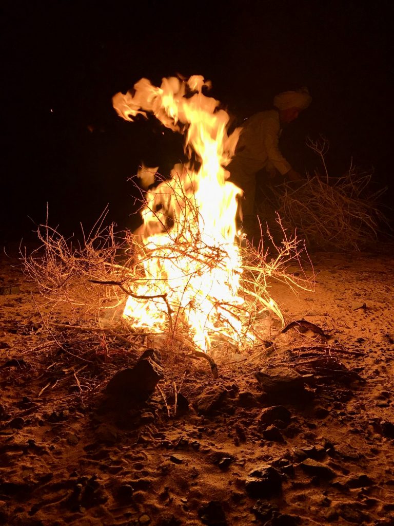 2 Day Desert Trek with Walking with Nomads Camp Fire