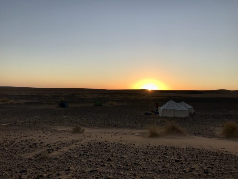 2 Day Desert Trek with Walking with Nomads Sunset at desert camp